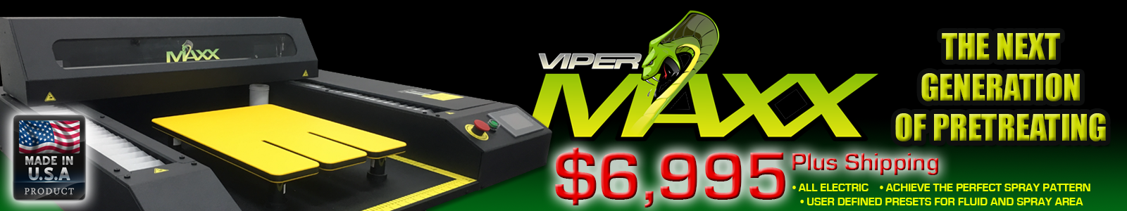 Viper MAXX Pretreatment Machine