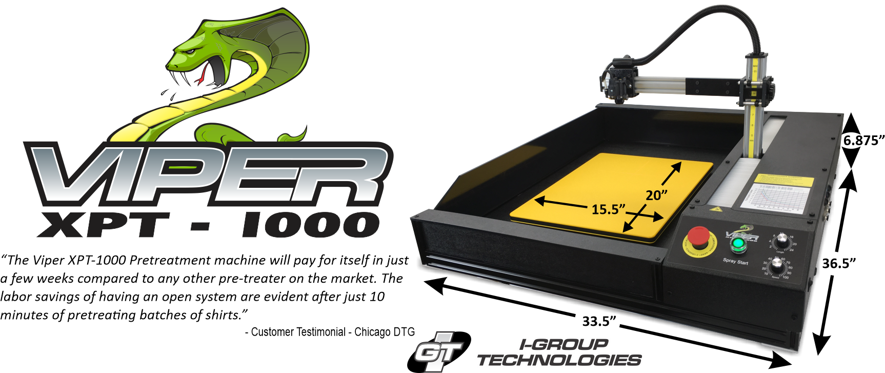 Viper XPT-1000DImensions Viper XPT-1000 Dimensions
